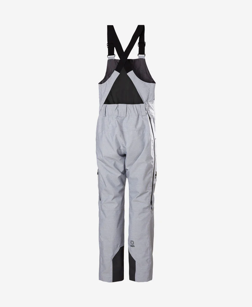 W POWDERQUEEN BIB 2.0 PANT, Grey Melange - Image 7