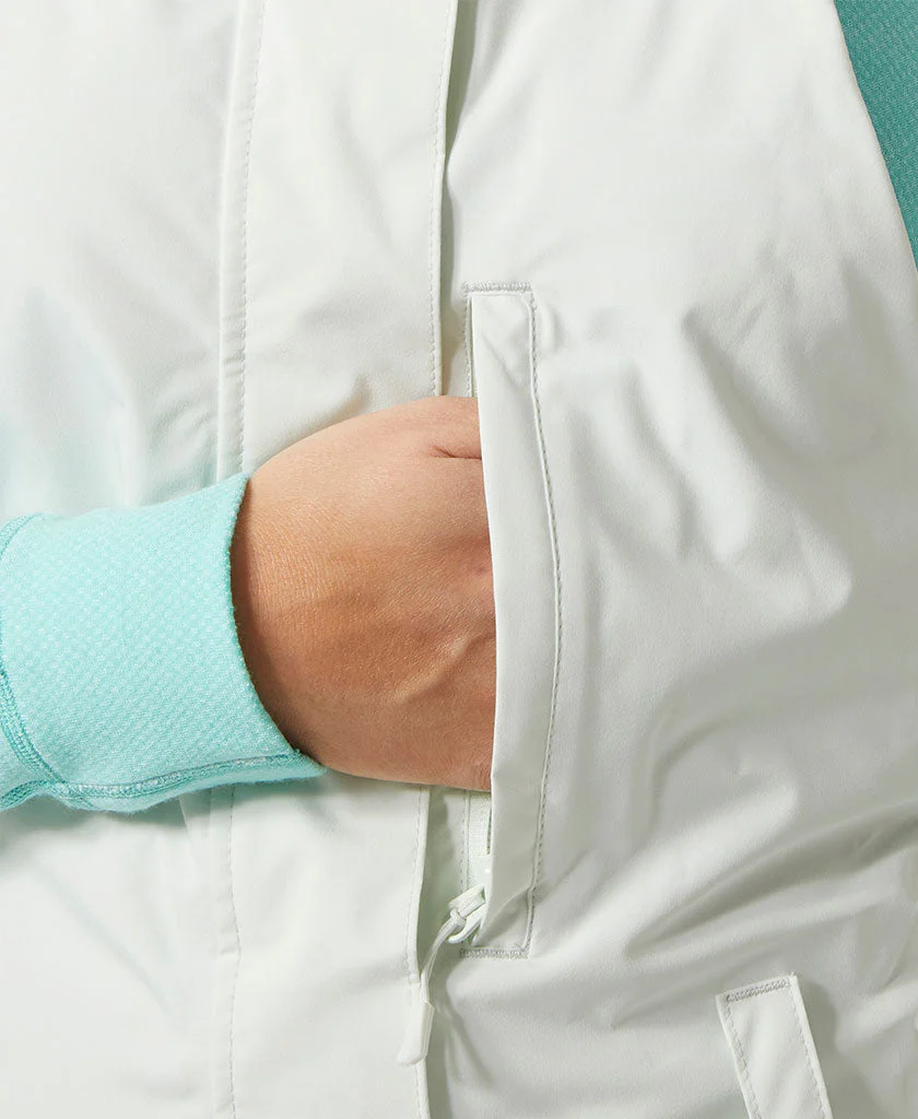 W SWITCH CARGO BIB PANT, Seafoam - Image 3