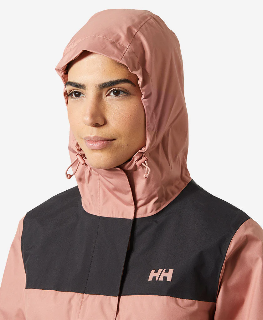 W VANCOUVER RAIN JACKET, Ash Rose - Image 3