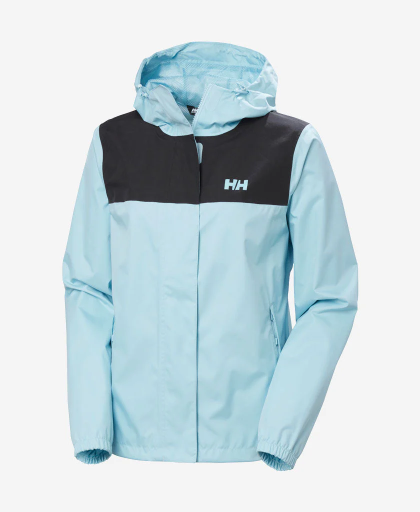 W VANCOUVER RAIN JACKET, Light Cyan - Image 6