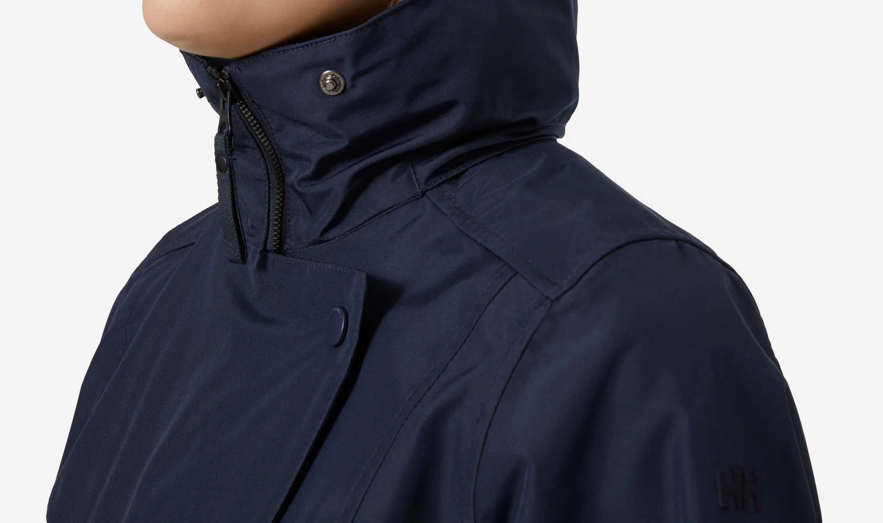 W WELSEY II TRENCH, Navy 599 - Image 4